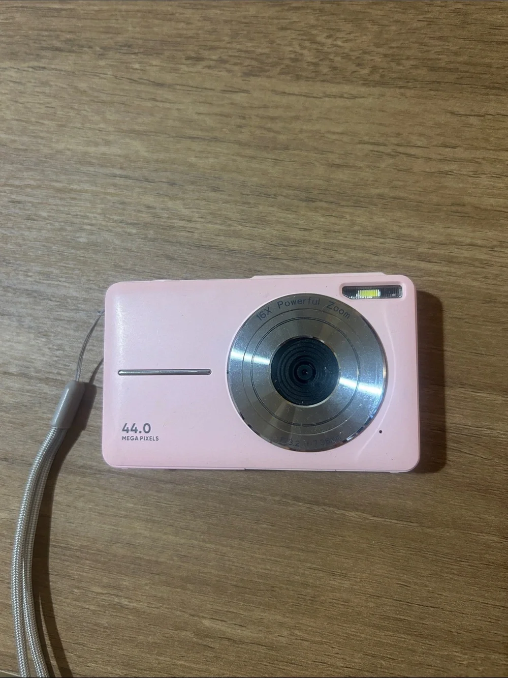 Compact Pink Digital Camera - 44.0 MP